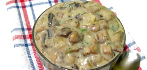 Соус из шампиньонов