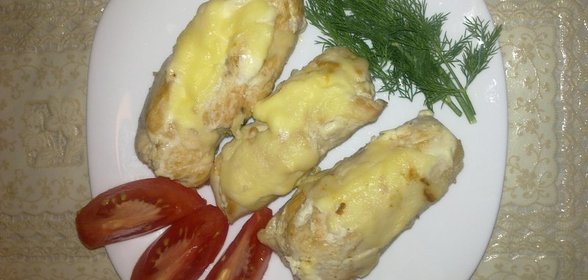 рулетики из куриных грудок