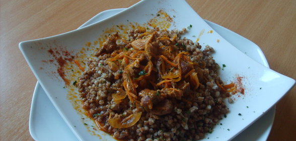гречневая каша с мясом