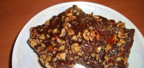 Пирожные Орехи с медом