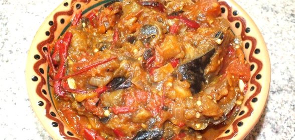 Баклажанная икра по-южнорусски