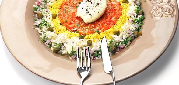 Тартар из лосося