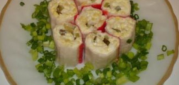 Легкая закуска в японском стиле