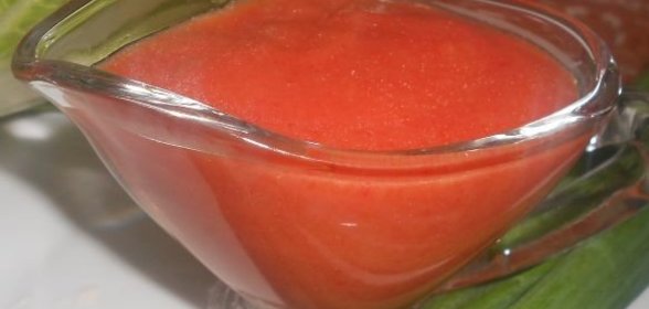 Соус из томатного сока