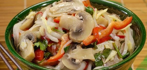 Грибы по-корейски