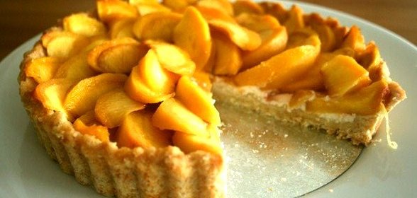 Тарт из манго с лаймом