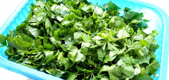 Как заморозить петрушку на зиму