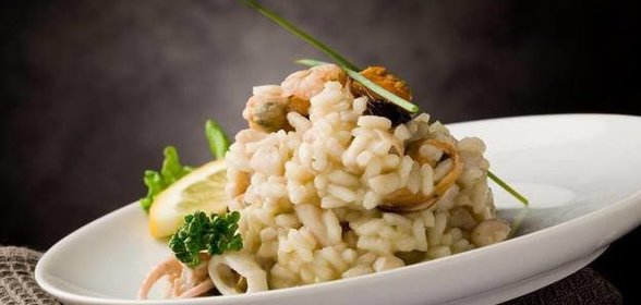 Ризотто с морепродуктами