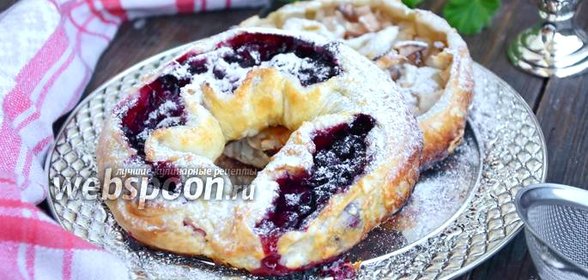 Крымчакский калачих (бублики с начинкой)