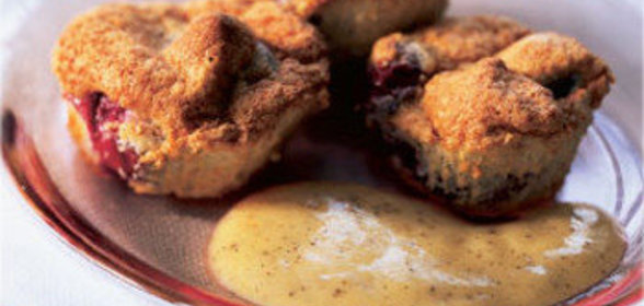 Клафути с черешней