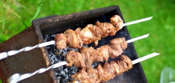 Шашлык по-кавказски из свинины