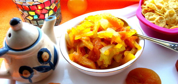 Варенье из дыни,тыквы и кураги