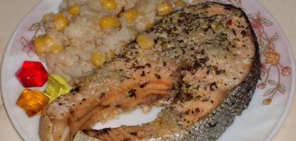 Семга Натали в честь сдачи гос.экзамена!