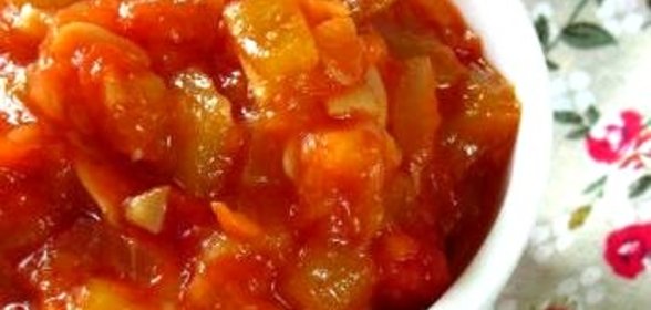 Кабачковая икра в пароварке