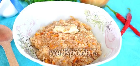 Пшеничная каша с мясом