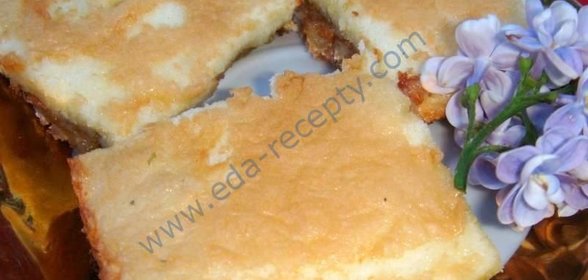 Пирог с ревенем