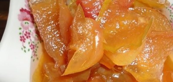 Варенье из яблок дольками