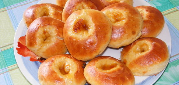 Булочки с повидлом