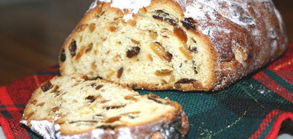 Рождественский кекс кристштоллен (christstollen)