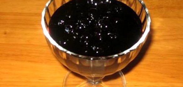 Варенье из черники густое