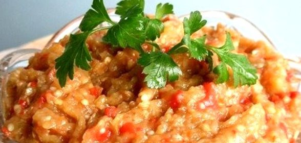 Баклажаны с чесноком на зиму