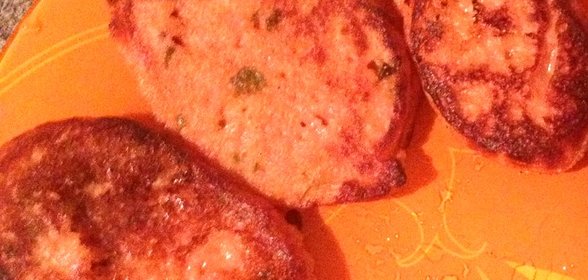 Индийские гороховые оладьи с томатом (Пудла)