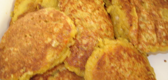 Оладьи с тыквой Солнышко