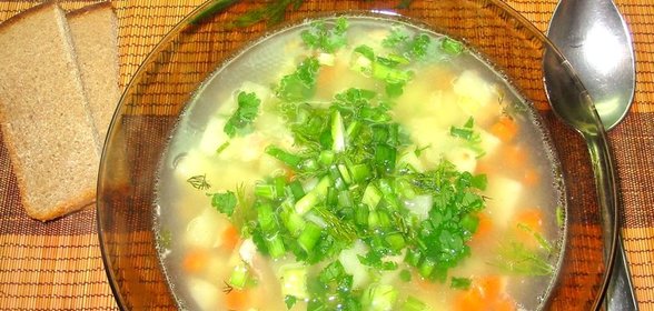 Уха из головы семги