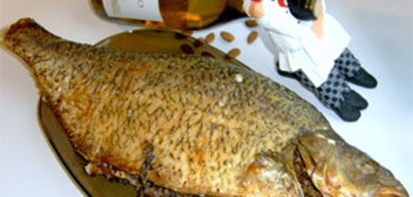 Лещ фаршированный гречневой кашей