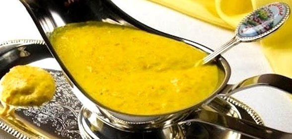 Соус велюте с шафраном и томатами к белой рыбе