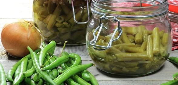 Маринованная спаржевая фасоль на зиму