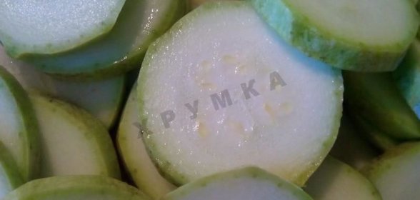 Как заморозить кабачки на зиму
