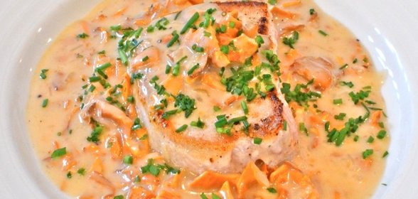 Грибной соус из лисичек