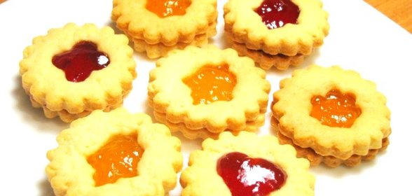 Печенье с джемом