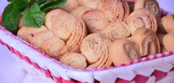 Печенье Ушки слоеные