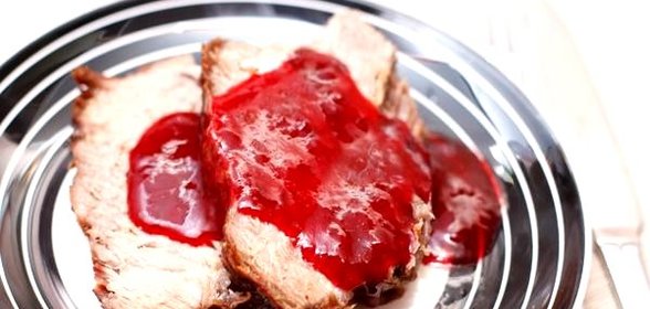 Брусничный соус