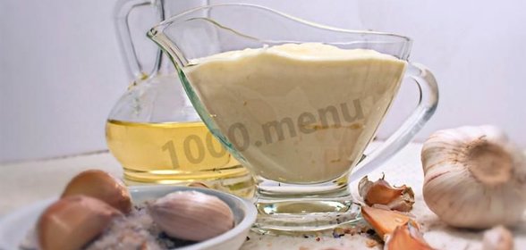 Французский соус Айоли