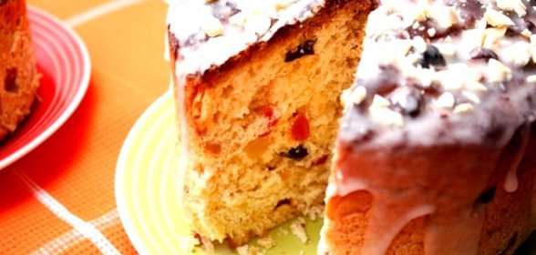 Кулич на желтках