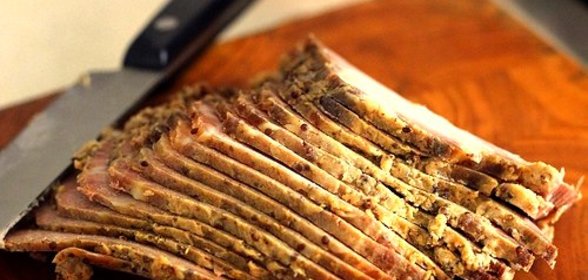 Буженина в фольге в мультиварке