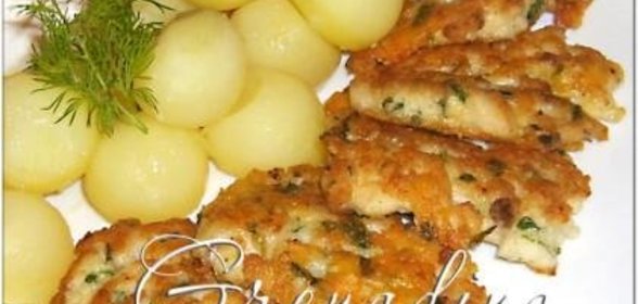 Нежные рыбные котлетки