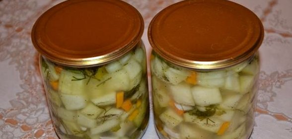 Кабачки на зиму
