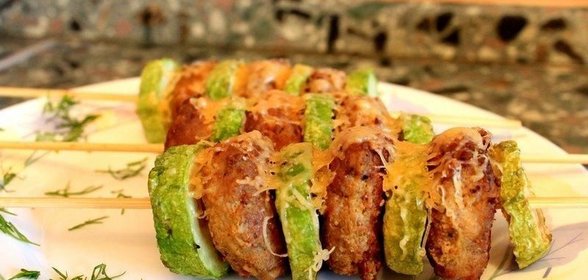 Кабачки с фаршем