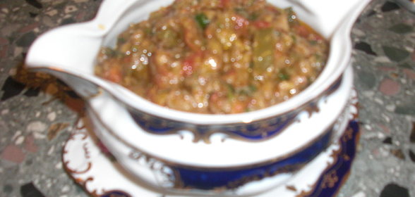 Икра баклажанная(возможно вариант)