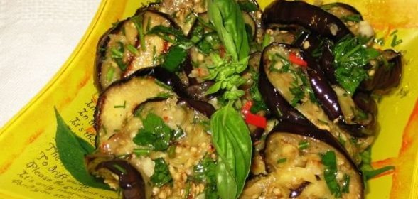 Икра из сныти и кабачков