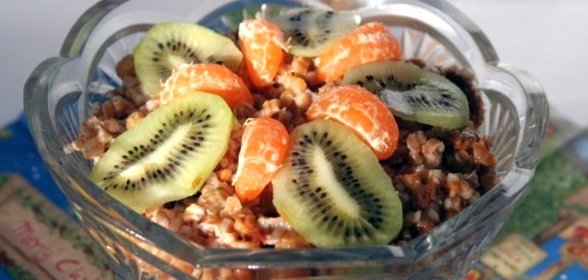 Кутья с апельсинами