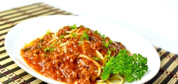 Соус с фаршем для спагетти