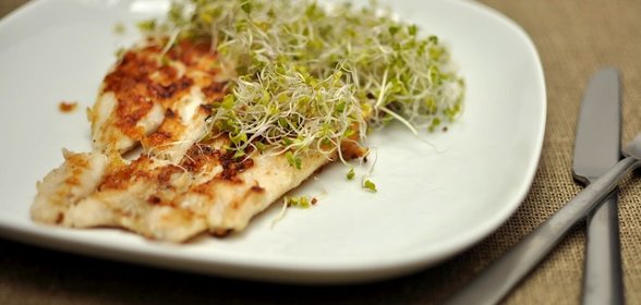 Лещ жареный