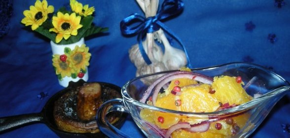 Пикантная сальса из апельсинов