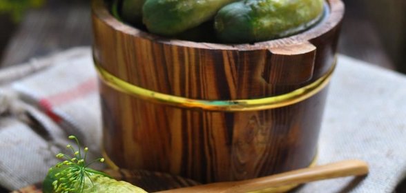 Огурчики малосольные