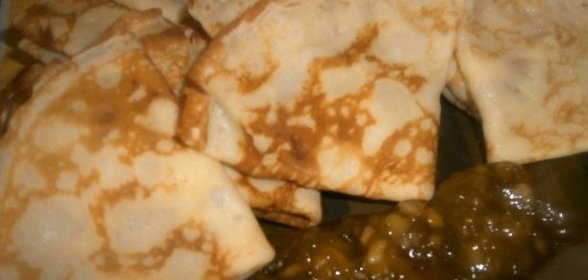 Тонкие блинчики